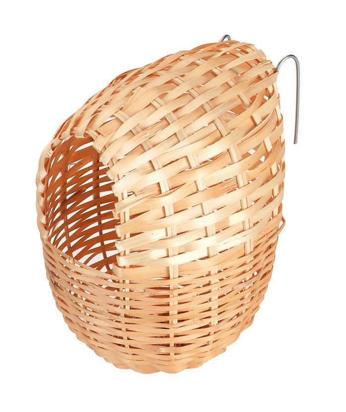 Kerbl produkter eksotisk rede lavet af bambus 12 x 11 cm
