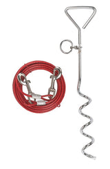 Produkter byggespiral 8mm x 40cm med gangline 5mm x 6m