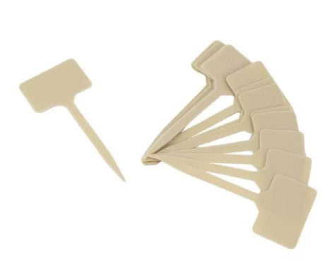 Produkter pladeetiketter plast 14cm 15 stk