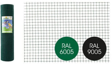 Giardino produkter mesh svejset sort 12 7 1 10 1 51m x 25m