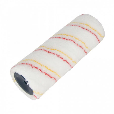 Produkten verfroller microfiber rød gele tråd 9mm vacht 18cm race