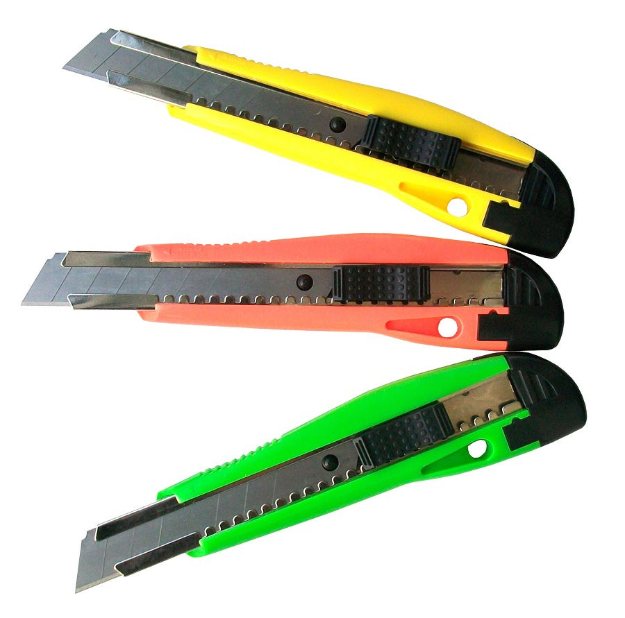 Con:p snap-off kniv 18mm plastikboks - b20870