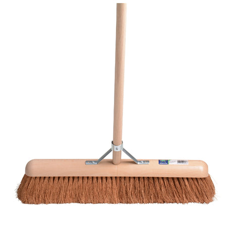 Mm eurotool producten kamer zaalveger fsc 50cm hout cocos mm met steel 150cm