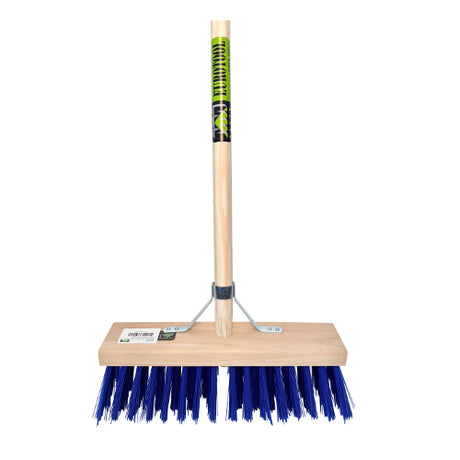 Mm Eurotool staldkost PVC blå 36cm FSC skaft 150cm pindeholder