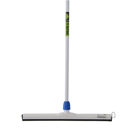Mm eurotool producten vloertrekker kunststof 55cm zwart rubber mm plus steel 140cm