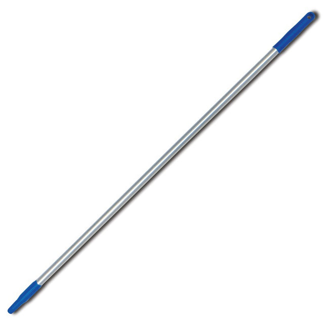 Falconbrush produkter hygiejne aluminium håndtag 140cm 25mm blå
