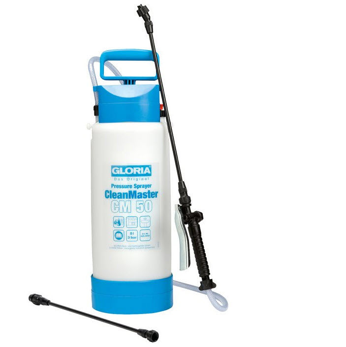 Gloria produkter tryksprøjte clean master cm50 5 liter