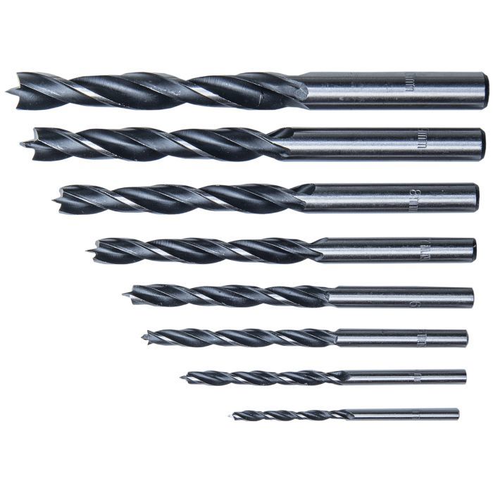 Connex produkter sæt af træbor 3 10mm 8stk rød