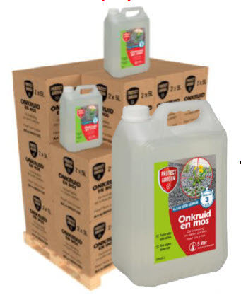 Protect haveprodukter display flash færdiglavet ukrudt 5l 48 stk