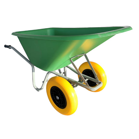 Altrad produkter trillebør Forza 165L HDPE container grøn 2 NML hjul