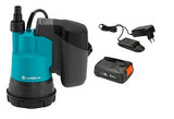 Gardena produkter batteri dykpumpe 2000 2 klar 18v p4a sæt