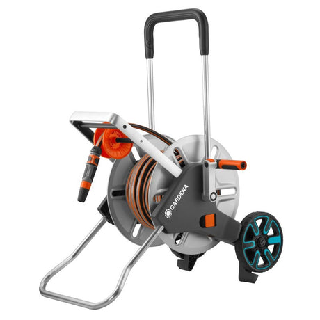 Gardena produkter aquaroll m easy metal slangevognsæt