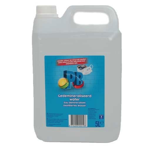 Produkter demineraliseret vand 5 liter