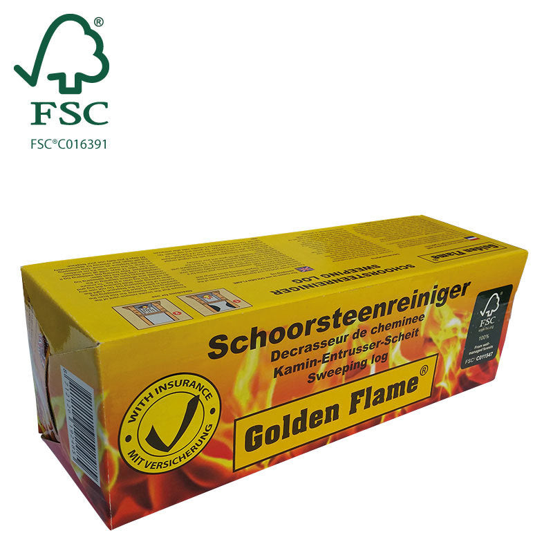 Skorstensrenserprodukter med FSC brandforsikring
