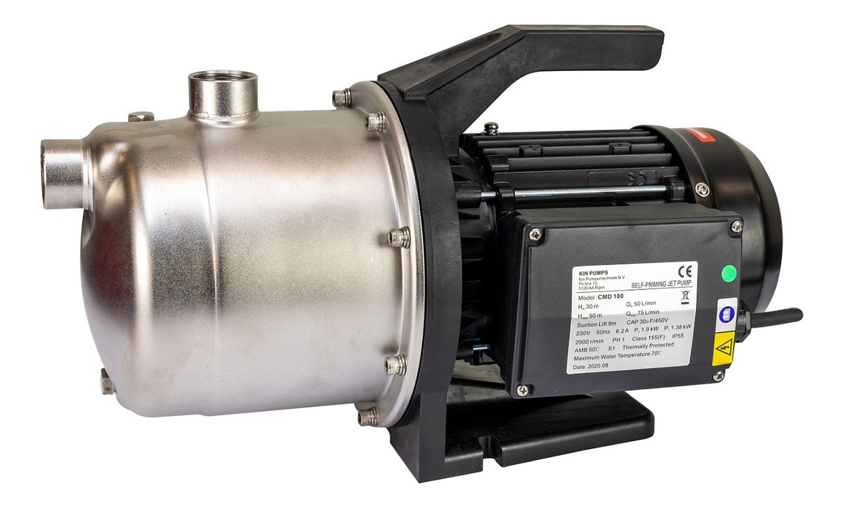Kinpumps producten tuinpomp rvs jet cmd 100