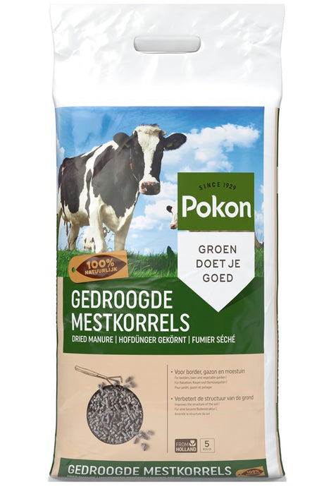 Pokon producten gedroogde mestkorrel 5kg