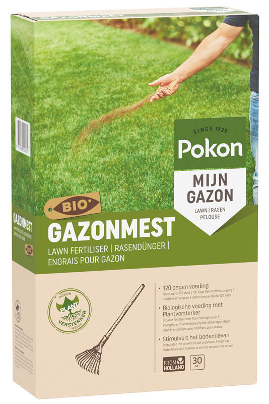 Pokon produkter bio plænegødning til 30m2 2kg