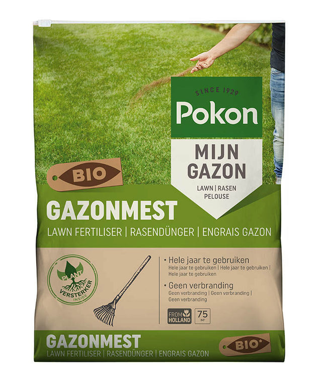 Pokon produkter bio plænegødning til 75m2 5kg
