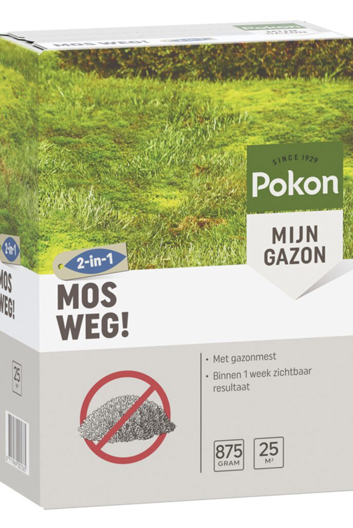 Pokon produkter mos væk 25 m2 875gr