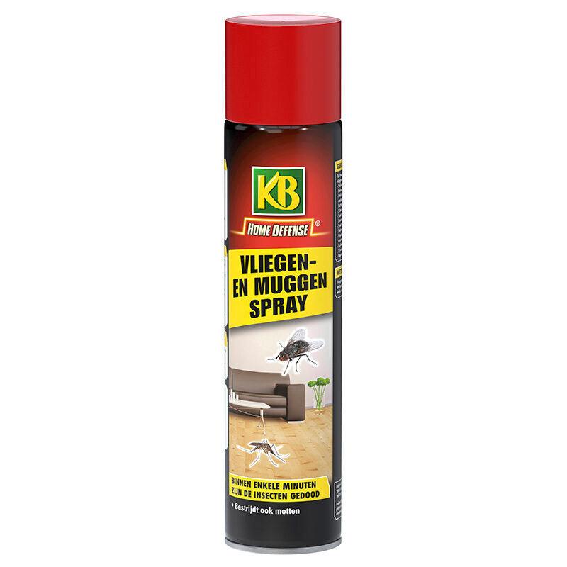 Kb kontrolprodukter kb flue- og myggespray 400ml