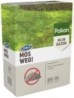 Pokon mos væk 875gr for 25m2