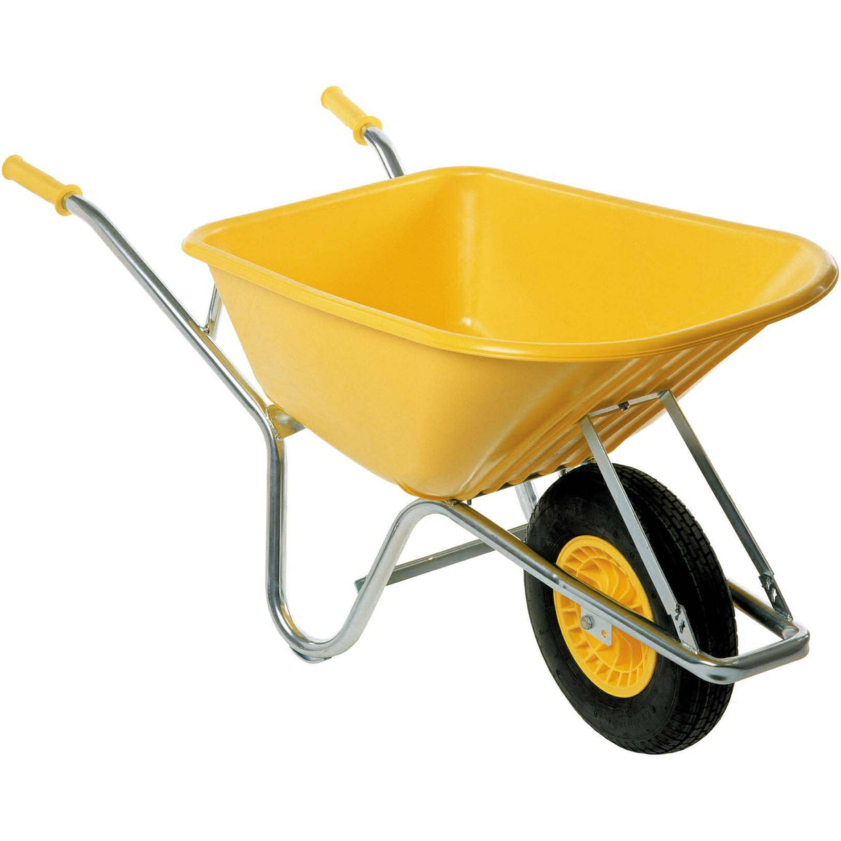 Fort produkter trillebør 100l gul type pe100