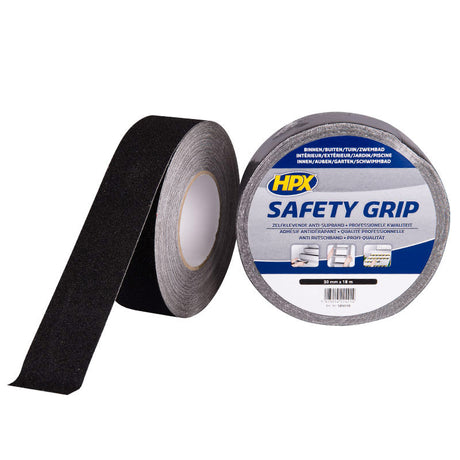 Hpx produkter skridsikre tape sort 50mm x 18m