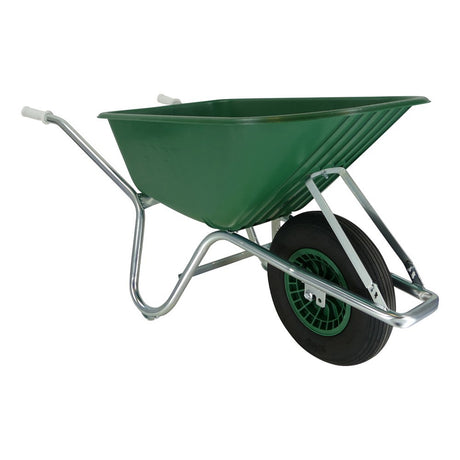 Fort produkter trillebør tkv 100 100l pp container galvaniseret bund