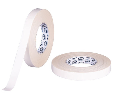 Hpx produkter dobbeltsidet papirtape hvid 19mm x 50m