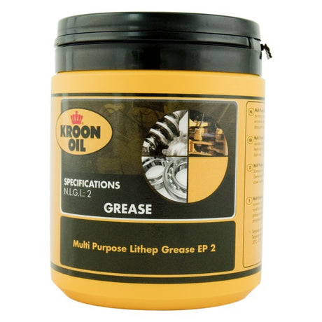 Kroon-Oil MP Lithep Grease EP 2 Spring Fat 600 Gram 34069
