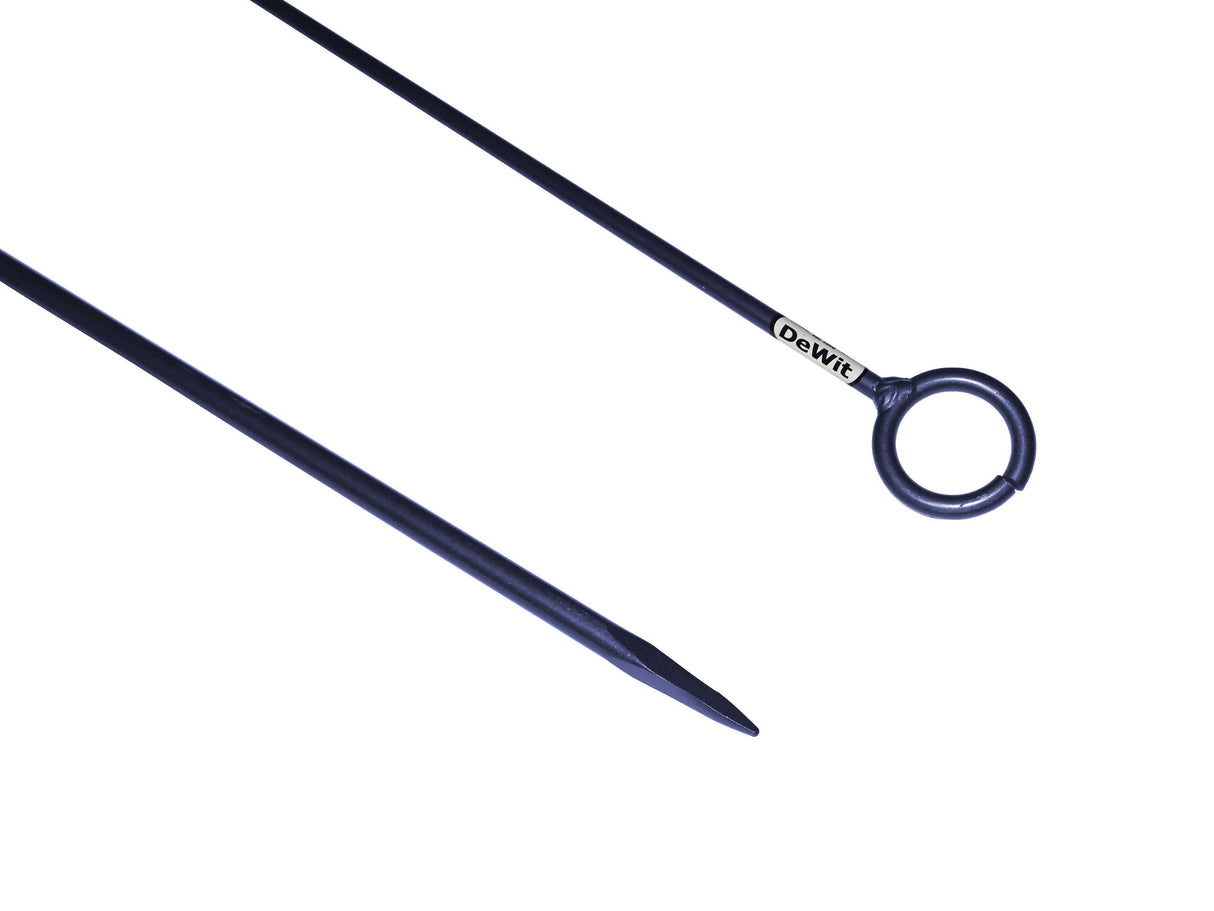De hvide produkter trådstift lukket åbent øje 600 x 10mm dewhite