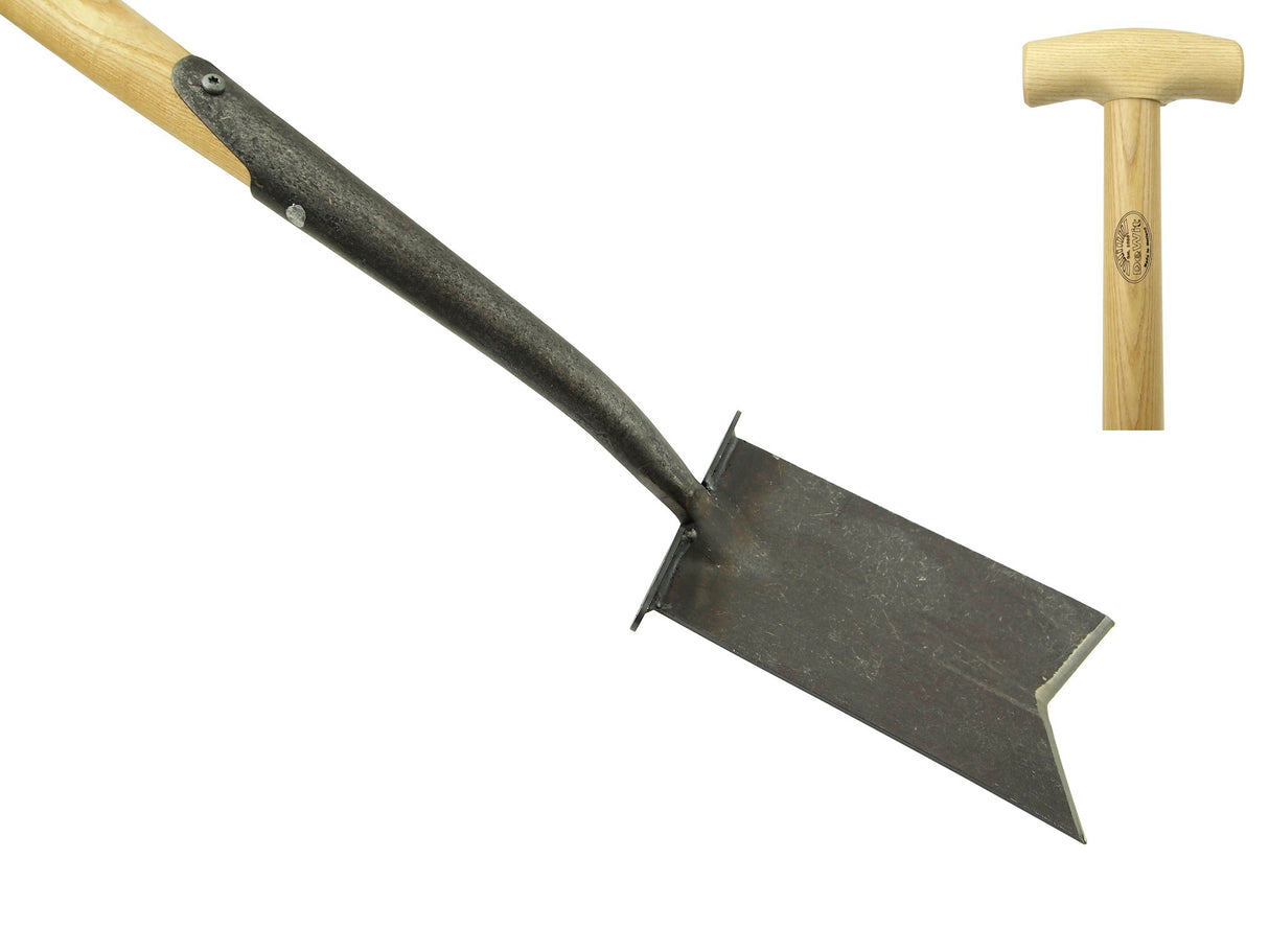 De hvide produkter transplantationsspade med trin ask håndtag 750mm dewhite