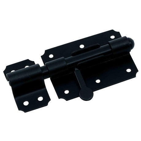 Waelbers producten plaatgrendel 14 90x65mm zwart