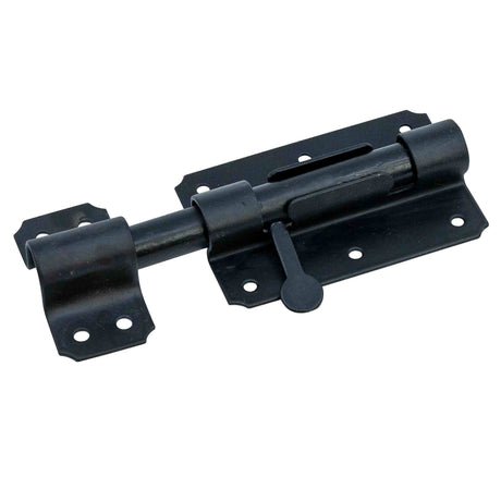 Waelbers producten plaatgrendel 100mm zwart