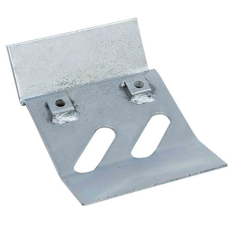 Waelbers rampeplade blå galvaniseret 125x190mm
