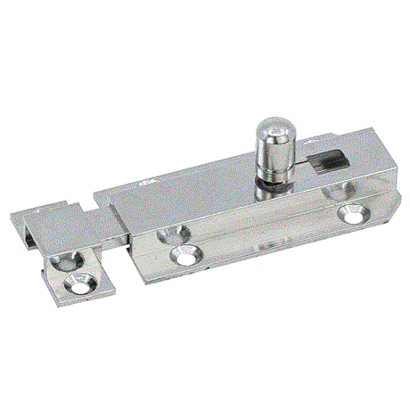 Waelbers producten profielschuif vlak 25x50mm nikkel