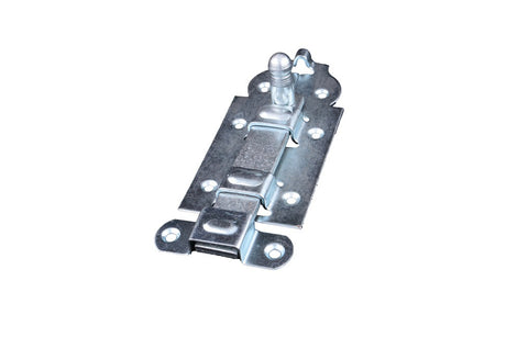 Waelbers producten rolschuif vlak 120mm gegalvaniseerd
