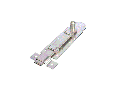 Waelbers producten schuifje vlak 100mm rvs