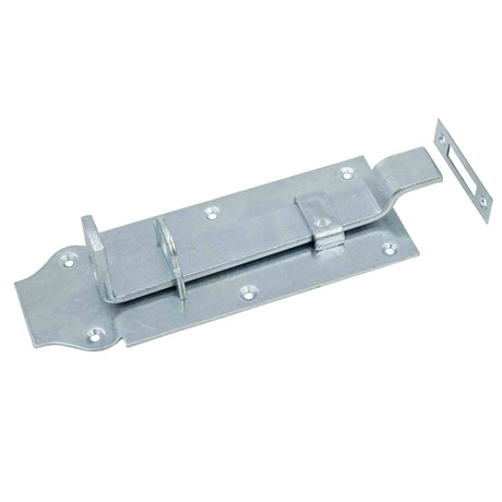 Waelbers producten hangslotschuif met bocht 180mm blauw verzinkt