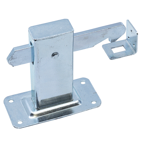 Waelbers produkter dørholder gulvmodel galvaniseret