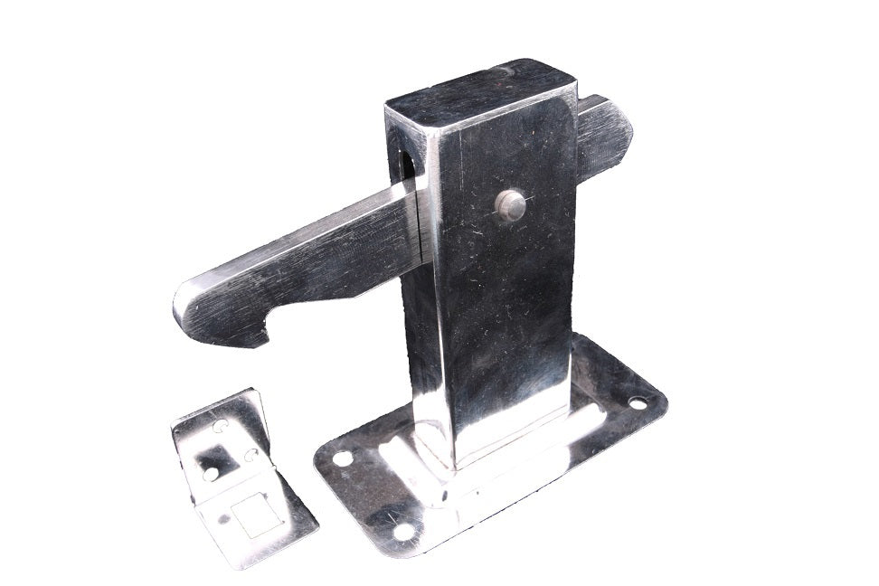 Waelbers products door holder floor model stainless steel