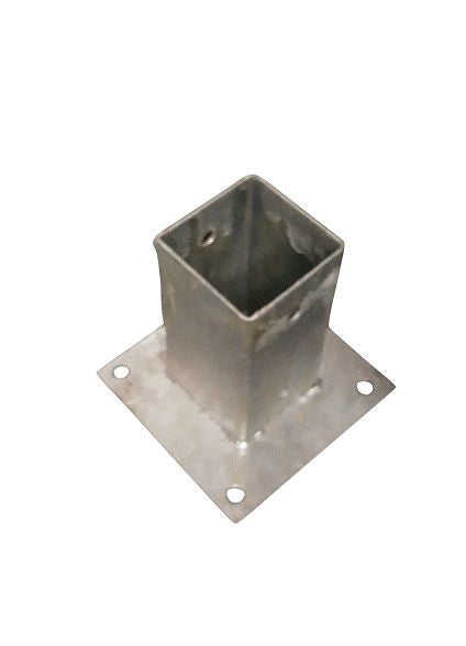 Waelbers produkter stolpeholder på plade 71mm fv