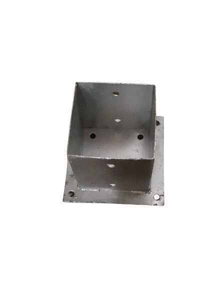 Waelbers produkter stolpeholder på plade 121mm fv