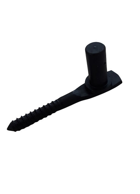 Waelbers skruetommelfinger 16x115mm sort belagt