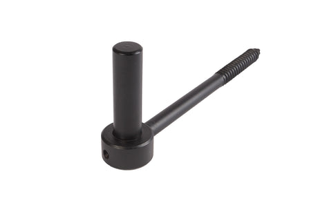 Waelbers den monterbare skrue tommelfinger 16mm sort coated