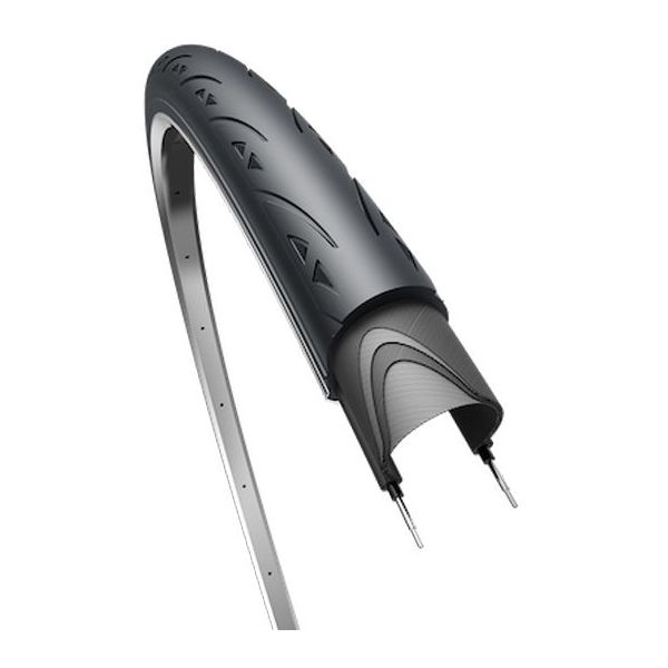 Kantdæk -obor mojo stamino 28 x 1,10 25-622 - sort