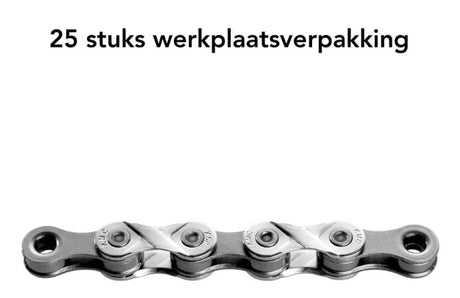 Kmc kæde x8 116l +25 led sølvgrå (25 stk)