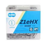 KMC Wide EPT Bikyklås - Z1EHX, 112S, 9,2 mm, sølv
