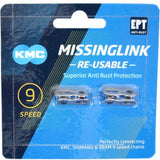 KMC Chain Link X9 1 2x11 128 - Sølv