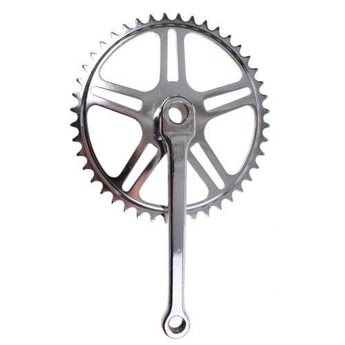 Crank sæt sæt med Spiegat 44t 170 mm sølv
